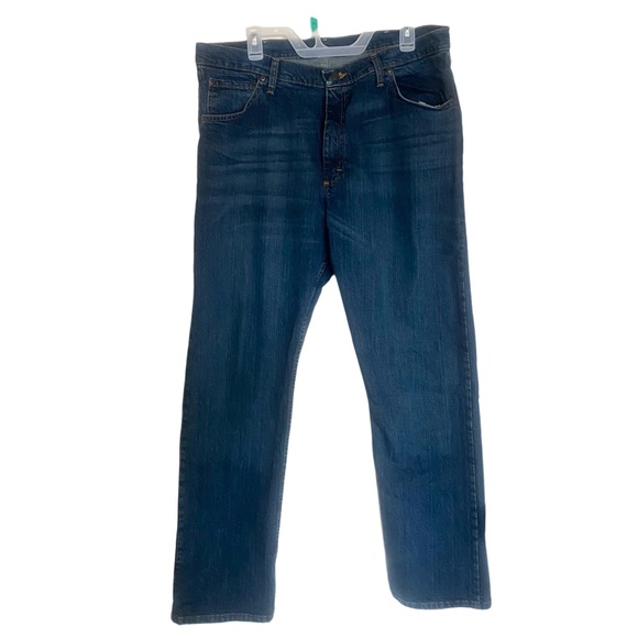 Wrangler Big Men's Five Star Straight Fit Flex Jeans Metro Wash 36 - Picture 6 of 16